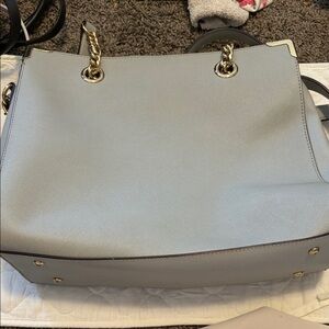 Wilsons Leather Light Gray Shoulder Bag